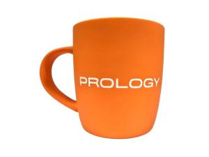 Перейти к просмотру продукта Кружка с покрытием soft-touch брендированная - PROLOGY оранжевая