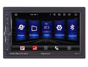 Изображение продукта PROLOGY MPC-70 мультимедийный навигационный центр на ANDROID 9 - 9