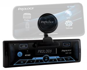 Изображение продукта PROLOGY SMP-300 FM / USB ресивер с Bluetooth и магнитным держателем для смартфона - 1