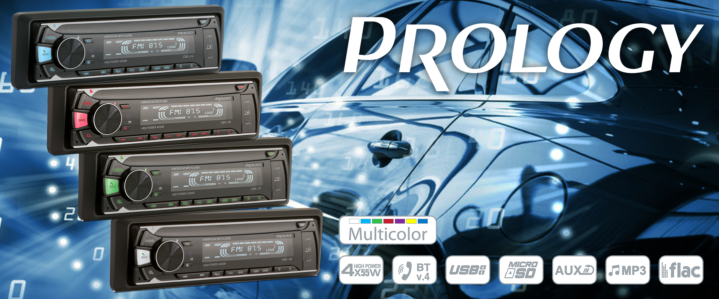 Prology bluetooth. Автомагнитола Prology CMX-210. Магнитола Пролоджи CMX 160. Автомагнитола Prology CMX-170. USB-автомагнитола Prology CMX-185.