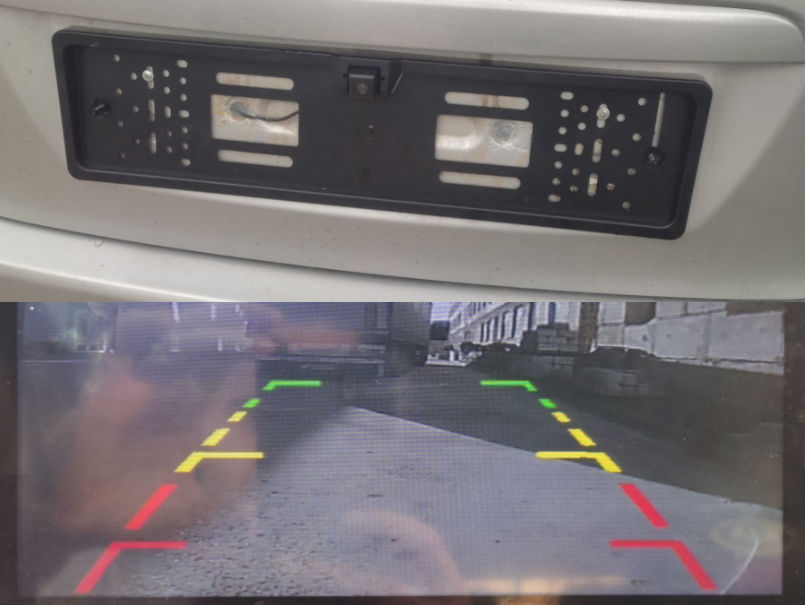 Изображение Обзор с DRIVE2: номерная рамка с камерой для CEED